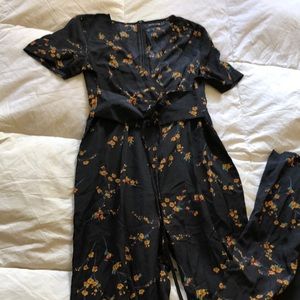Floral print jumpsuit size us10